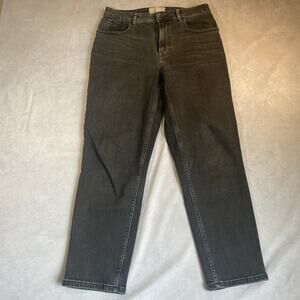 EVERLANE Curvy Jean Womens 30 Crop Black Jeans
